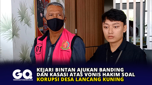 Kejari Bintan Ajukan Banding dan Kasasi Atas Vonis Hakim Soal Korupsi Desa Lancang Kuning