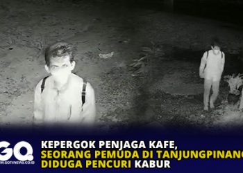 Kepergok Penjaga Kafe, Seorang Pemuda di Tanjungpinang Diduga Pencuri Kabur