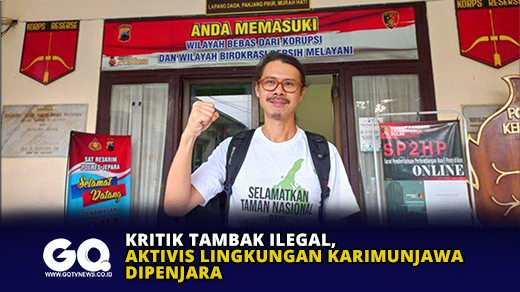 Kritik Tambak Ilegal, Aktivis Lingkungan Karimunjawa Dipenjara