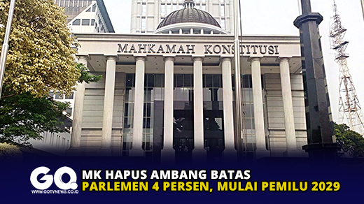 MK Hapus Ambang Batas Parlemen 4 Persen, Mulai Pemilu 2029