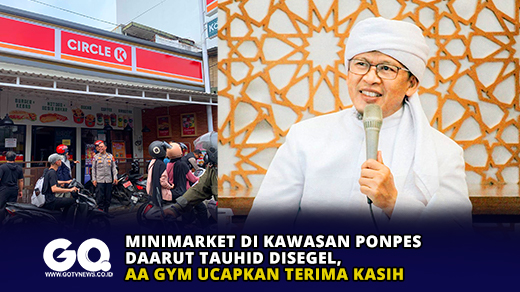 Minimarket di Kawasan Ponpes Daarut Tauhid Disegel, Aa Gym Ucapkan Terima Kasih