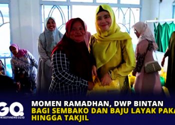 Momen Ramadhan, DWP Bintan Bagi Sembako dan Baju Layak Pakai Hingga Takjil