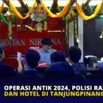 Operasi Antik 2024, Polisi Razia THM dan Hotel di Tanjungpinang