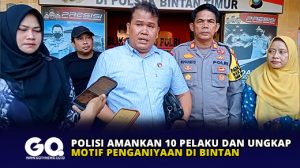 Polisi Amankan 10 Pelaku dan Ungkap Motif Penganiyaan di Bintan