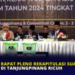 Rapat Pleno Rekapitulasi Suara di Tanjungpinang Ricuh