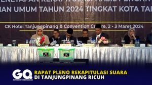 Rapat Pleno Rekapitulasi Suara di Tanjungpinang Ricuh