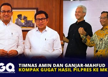 Timnas AMIN dan Ganjar-Mahfud Kompak Gugat Hasil Pilpres ke MK
