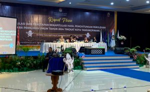 Tak Kondusif, KPU Tanjungpinang Skor Sidang Pleno Tingkat Kota