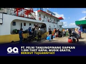 PT. Pelni Tanjungpinang Siapkan 1.000 Tiket Kapal Mudik Gratis, Berikut Tujuannya