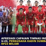 Apresiasi Capaian Timnas Indonesia U-23, Pengusaha Kadin Sumbang Rp23 Miliar