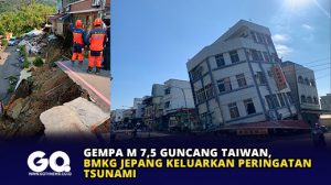 Gempa M 7,5 Guncang Taiwan, BMKG Jepang Keluarkan Peringatan Tsunami