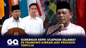 Gubernur Kepri Ucapkan Selamat ke Prabowo -Gibran Jadi Presiden Terpilih