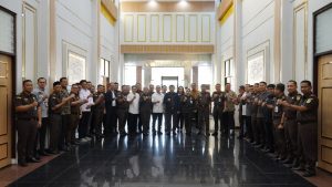 Seluruh Jajaran di Wilayah Kejati Kepri Gelar Pelepasan Rudi Margono ke Tempat Penugasan Baru