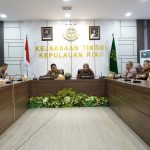 Wakajati Sambut Kedatangan Kajati Baru Teguh Subroto di Bandara RHF Tanjungpinang