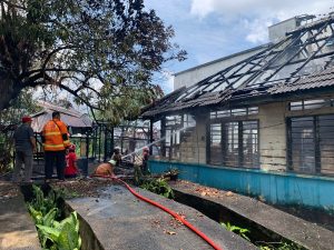 Tiga Bangunan Rumah Semi Permanen di Tanjungpinang Terbakar