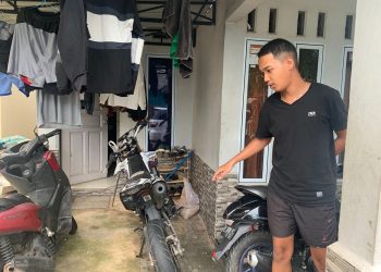 Motor Hilang Saat Lebaran Kerumah Teman di Tanjungpinang.