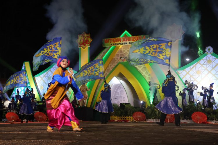 Bupati Bintan Buka MTQH Ke XIII Tingkat Kabupaten Bintan.