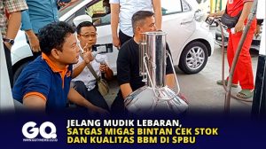 Jelang Mudik Lebaran, Satgas Migas Bintan Cek Stok dan Kualitas BBM di SPBU