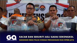 Kacab dan Sekuriti Asli Gadai Sekongkol Gadaikan Emas Palsu Hingga Perusahaan Rugi Rp900 Juta