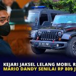 Kejari Jaksel Lelang Mobil Rubicon Mario Dandy Senilai Rp 809 Juta
