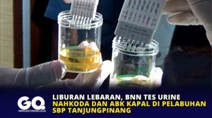 Liburan Lebaran, BNN Tes Urine Nahkoda dan ABK Kapal di Pelabuhan SBP Tanjungpinang