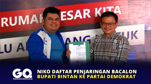 Niko Daftar Penjaringan Bacalon Bupati Bintan ke Partai Demokrat