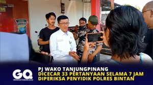 PJ Wako Tanjungpinang Dicecar 33 Pertanyaan Selama 7 Jam Diperiksa Penyidik Polres Bintan