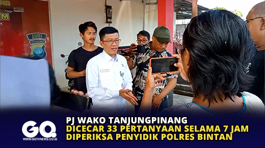 PJ Wako Tanjungpinang Dicecar 33 Pertanyaan Selama 7 Jam Diperiksa Penyidik Polres Bintan