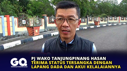 Pj Wako Tanjungpinang Hasan Terima Status Tersangka Dengan Lapang Dada dan Akui Kelalaiannya