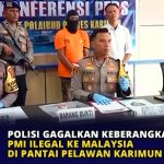 Polisi Gagalkan Keberangkatan PMI Ilegal ke Malaysia di Pantai Pelawan Karimun
