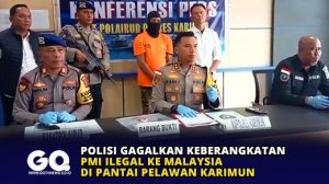 Polisi Gagalkan Keberangkatan PMI Ilegal ke Malaysia di Pantai Pelawan Karimun