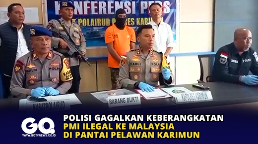 Polisi Gagalkan Keberangkatan PMI Ilegal ke Malaysia di Pantai Pelawan Karimun