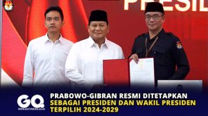 Prabowo-Gibran Resmi Ditetapkan sebagai Presiden dan Wakil Presiden Terpilih 2024-2029