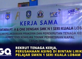 Rekrut Tenaga Kerja, Perusahaan Asing di Bintan Lirik Pelajar SMKN 1 Seri Kuala Lobam