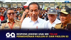 Respons Jokowi Usai MK Tolak Permohonan Paslon 01 dan Paslon 03