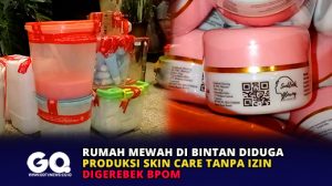 Rumah Mewah di Bintan Diduga Produksi Skincare Tanpa Izin Digerebek BPOM
