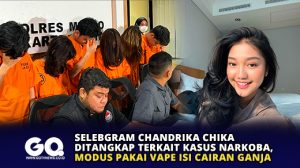 Selebgram Chandrika Chika Ditangkap Terkait Kasus Narkoba, Modus Pakai Vape Isi Cairan Ganja