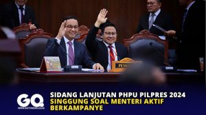 Sidang Lanjutan PHPU Pilpres 2024, Singgung Soal Menteri Aktif Berkampanye