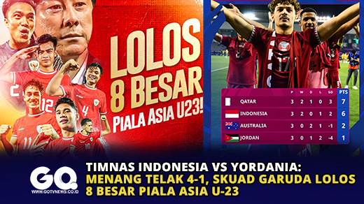 Timnas Indonesia vs Yordania: Menang Telak 4-1, Skuad Garuda Lolos 8 Besar Piala Asia U-23