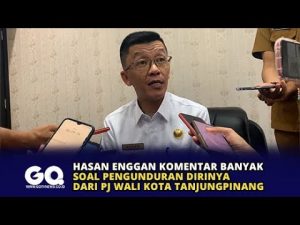 Hasan Enggan Komentar Banyak Soal Pengunduran Dirinya dari Pj Wali Kota Tanjungpinang