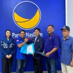 Ahdi Muqsith Daftar Bacalon Kepala Daerah di Bintan Melalui Partai Demokrat dan Nasdem