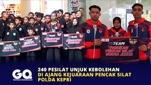 240 Pesilat Unjuk Kebolehan di Ajang Kejuaraan Pencak Silat Polda Kepri