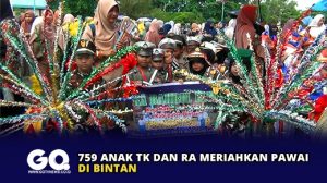 759 Anak TK dan RA Meriahkan Pawai di Bintan