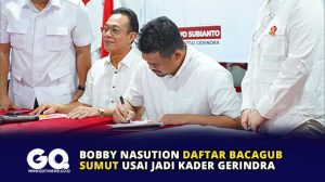 Bobby Nasution Daftar Bacagub Sumut usai Jadi Kader Gerindra