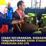 Cegah Kecurangan, Disdagin Tanjungpinang Sidak Stasiun Pengisian Gas LPG