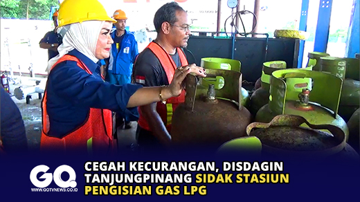 Cegah Kecurangan, Disdagin Tanjungpinang Sidak Stasiun Pengisian Gas LPG