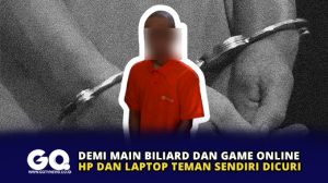 Demi Main Biliard dan Game Online, Hp dan Laptop Teman Sendiri Dicuri