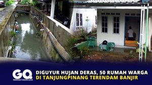 Diguyur Hujan Deras, 50 Rumah Warga di Tanjungpinang Terendam Banjir