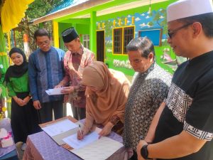 Prodi PGMI IAI Miftahul Ulum Tanjungpinang Teken MoU Dengan Yayasan Bahrul Ulum Bintan