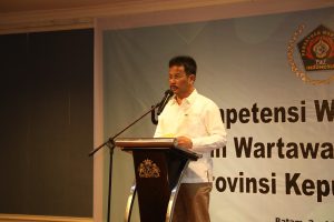 Kepala BP Batam : Wartawan Penting Daam Menciptakan Informasi Sehat dan Berkualitas